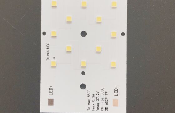 Panneau optique de la carte PCB LED du PC SMD 3030 de catégorie pour la lumière élevée de baie