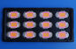 puissance élevée polychrome LED de 30W 45 mil RVB avec R 620nm - 630nm, G 520nm - 530nm, B460nm - 470nm