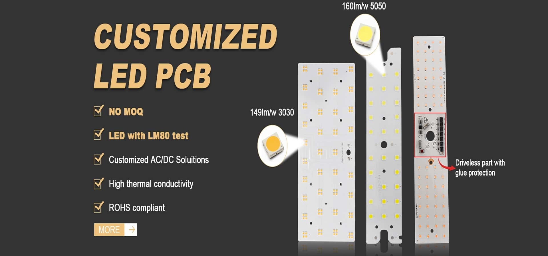 Qualité Module de réverbère de LED Usine
