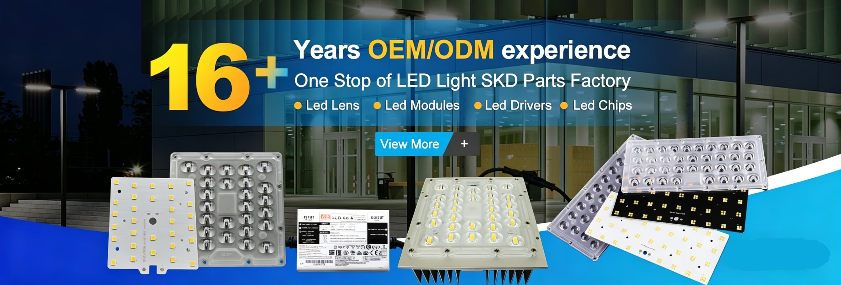 Qualité Module de réverbère de LED Usine