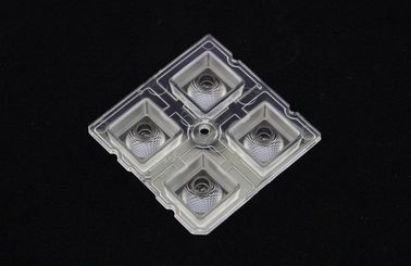 acheter PMMA Led Collimator Lens , 4 in 1 Led Optical Lens For SMD 5050 Led Lamp fabrication en ligne