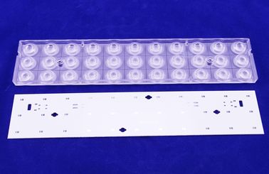 acheter 30 degrés ont mené la lentille optique, lentille de PMMA LED pour la lumière de joint de mur fabrication en ligne