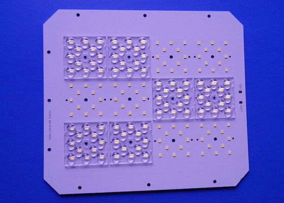 192 LED 3030 SMD 48V LED Street Light Circuit Board With 4 In 1 Lenses