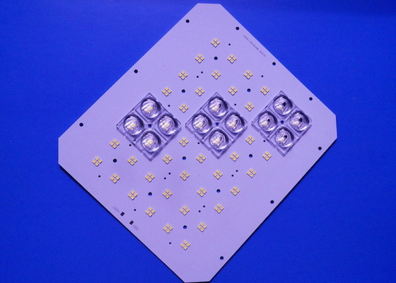 acheter Panneau de carte PCB de lumière LED 150W 192 LED 3030 SMD 48V 50x50MM 4 en 1 lentilles LED fabrication en ligne