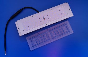acheter 56 watts 3030 de SMD LED de carte PCB d'ALUMINIUM de PANNEAU ET HAUTE LENTILLE de BAIE 60 DEGRÉS fabrication en ligne