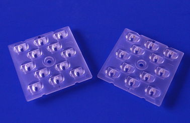 acheter 12 DANS 1 lentille optique de la rangée TYPE3 3030 SMD de lentille du PC LED pour le réverbère de LED fabrication en ligne