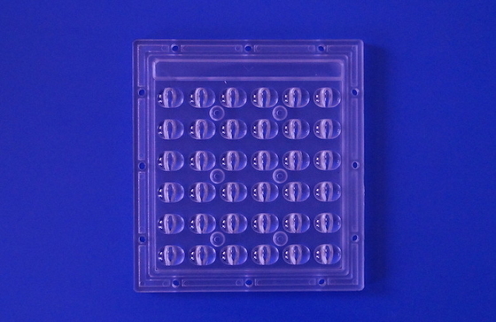 6X6 36 3030SMD Street Led Light Lens 60x140 Degree Asymmetrical High Light Output