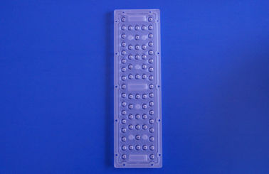 acheter La matière plastique de la lentille 250*74mm de TYPE3 64pcs 3030 LED a mené la rangée de lentille de réverbère fabrication en ligne