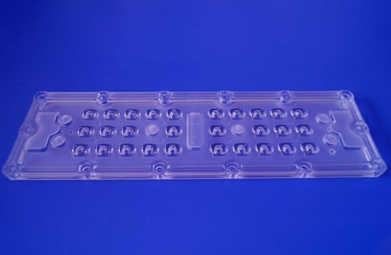 28 LED 3030 SMD LED Lens With Wide Angle 80x150 Degree For Streetlight Retrofit Kits