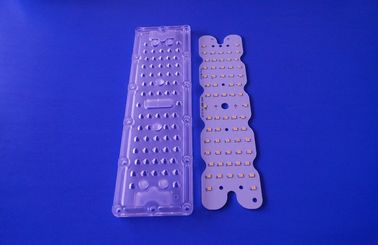 acheter le degré 80x150 64pcs SMD 3030 vertical de réverbère de lentille de 50W 3030 LED a mené le module fabrication en ligne