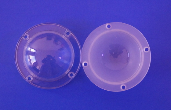 Milky Color PC Material 120 Degree led light Lens Cover 90MM Diameter