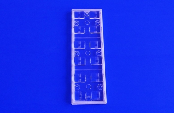90x126 Degree 12W Led Array Lens Transparent PMMA 93% Transmittance