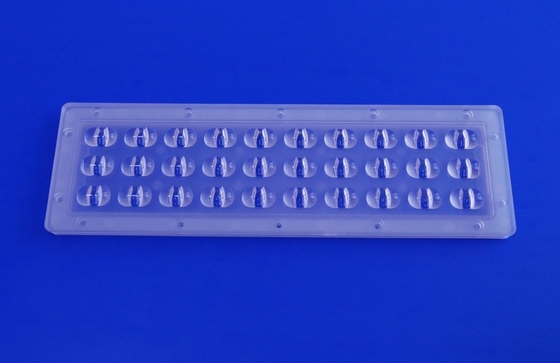 30W Lentes Optical Led Array Lens For Tunnel Lighting , Small footprint