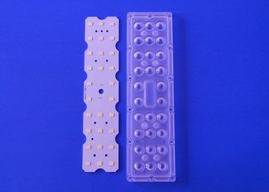 acheter 130 degrés 5050 ont mené le circuit parallèle de carte PCB de la série 14 linéaires du module 2 de lumière de baie de lentille hauts fabrication en ligne
