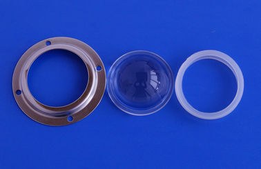 acheter 60 l'ÉPI du degré 50mm a mené la lentille en verre, lentille optique de LED pour la lumière élevée de baie Led fabrication en ligne