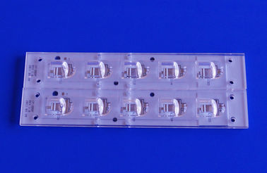 acheter La lentille de PMMA a mené l'angle de faisceau de lentille de degré de la lentille 40x80 de réverbère avec le module de carte PCB fabrication en ligne
