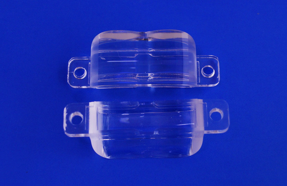 1w 3w 90 X 45 Degree High Power Led Optical Lenses / Lens With PMMA Or PC