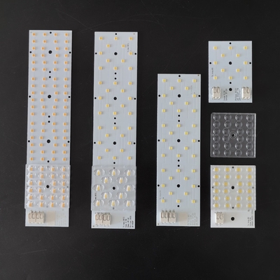 acheter Lentille 50X50MM Module de plaque de PCB flexible 10w 20w 30w 50w 60w pour la canopée LED fabrication en ligne