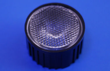 acheter PMMA optique asphérique a mené la lentille avec le support noir pour la lumière de tache Led fabrication en ligne