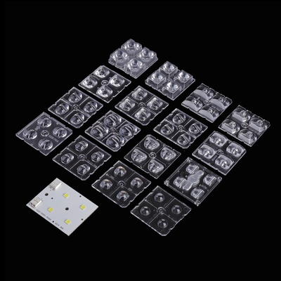 acheter Module d' éclairage de rue à LED, lentille optique PC à LED pour l' éclairage routier IESNA de type II fabrication en ligne