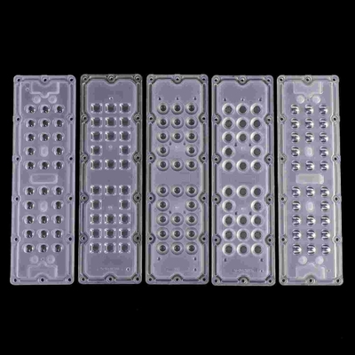 acheter Rangée multi 28 de lentille de lumière élevée de baie dans 1 60 lentille menée par Pmma du degré SMD 5050 fabrication en ligne