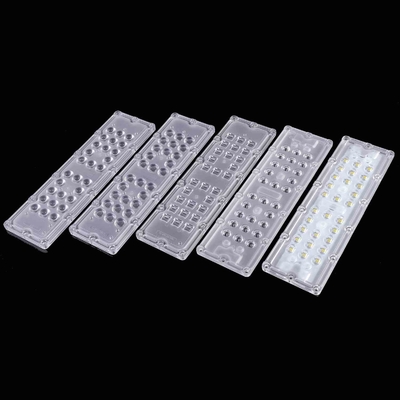 Optical PC Led Street Light Lens , SMD 5050 90x120 degree Led Lens