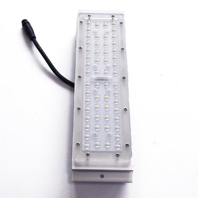 50W SMD 3030 Modul Led Lens , 56 In 1 Led Street Light Lens Optical Grade PC Lens