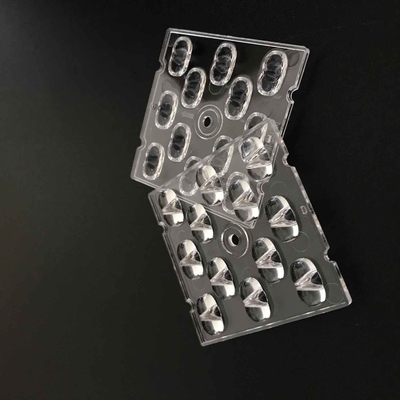 acheter La lentille menée de SMD 3030, TP4-S 50x50mm a mené la lentille optique pour le réverbère mené fabrication en ligne