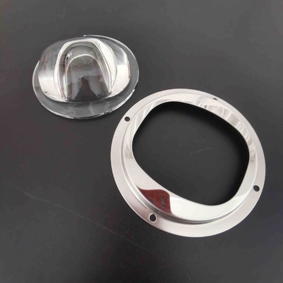 acheter Lentilles en verre de lentille de réverbère de 120 x 60 degrés LED imperméables avec le support en métal fabrication en ligne