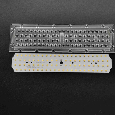 acheter 50 à 60 W de lumière optique à LED Lentille de lumière de rue à LED kits de rénovation pour lampe de route fabrication en ligne