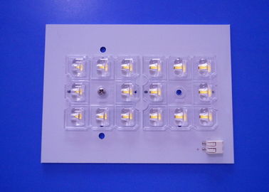 acheter Carte PCB de Smd menée par matériel en aluminium couleur solaire de blanc de lampe de plat de carte PCB adaptée aux besoins du client 1 par couche fabrication en ligne