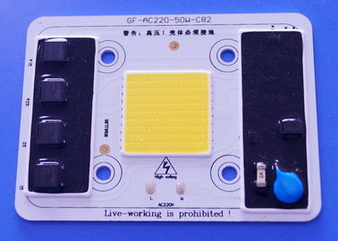acheter Approbation blanche élevée Driverless de couleur de l'ÉPI LED 5000-5500LM de puissance d'AC220V 50W fabrication en ligne