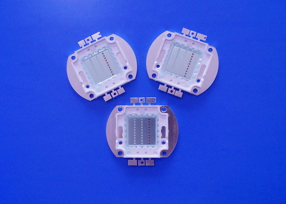 1050mA High Power COB LED 30W RGB Red Green Blue Color Wide Viewing Angle