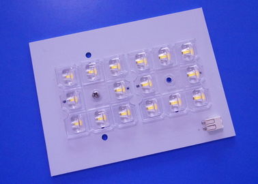 acheter Masque blanc de soudure de panneau de carte PCB de module de réverbère de 16 LED avec la lentille Typeii-M de 8 LED fabrication en ligne