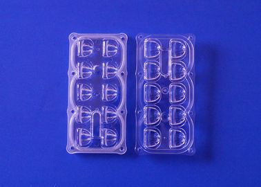 acheter 10 points de 135x55 de lentille menée par degré de rangée d'approbation matérielle du PC optique ROHS de catégorie fabrication en ligne