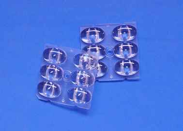 acheter 6 en 1 5050 biens grands-angulaires du degré 160x80 TYPEII-M de lentille de réverbère de SMD LED fabrication en ligne