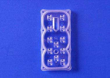 acheter 12 morceaux 3535 de SMD LED de réverbère de lentille de module du PC optique 91% Tranmittance de catégorie fabrication en ligne