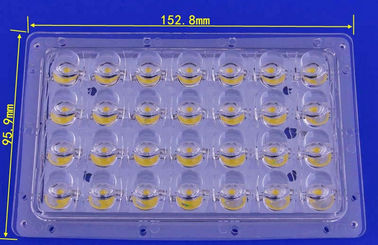 acheter Rangée de lentille de Bridgelux LED LED de soudure de carte PCB pour le réverbère 28W fabrication en ligne