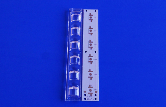 Led Module LED Street Light Lens PMMA Optical With 40 X 80degree ROHS Marked