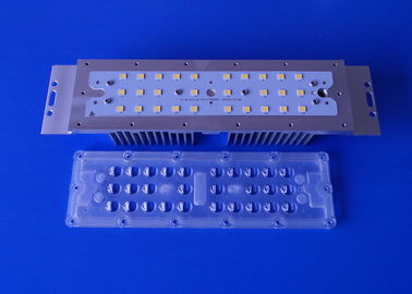 acheter le degré 80x150 a mené le module de lampe, la lentille 150w 5050 SMD 155lm/w de rangée de réverbère de PC fabrication en ligne