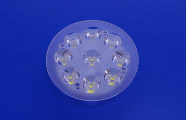 acheter 9w Bridgelux PMMA a mené la lentille, lentille menée optique de lampe de tunnel pour l'éclairage décoratif fabrication en ligne