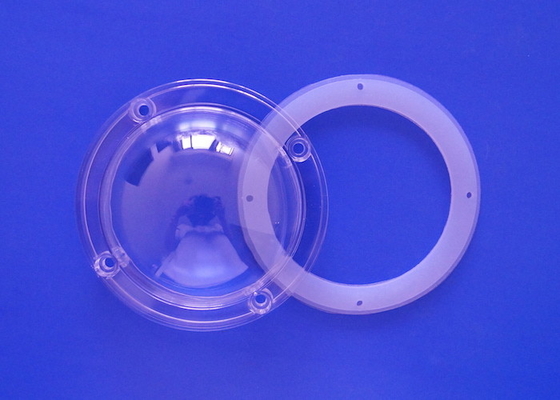 100MM Dia 91% Transmittance Clear PC Cover 50W 100W COB Lens