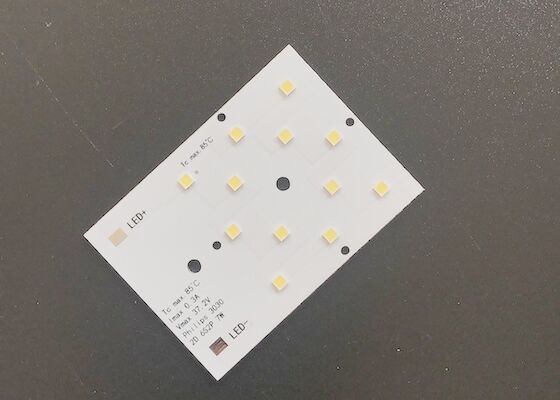 acheter Panneau en aluminium de carte PCB de module de SMD3030 12LEDs 50x50mm 6W-10W fabrication en ligne