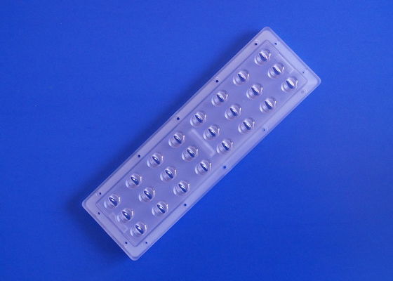 acheter PC optique de degré de la lentille SMD5050 50X145 de réverbère du module LED de carte PCB fabrication en ligne