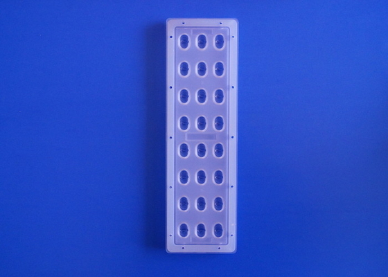 PCB Module LED Street Light Lens SMD5050 50X145 Degree Optical PC