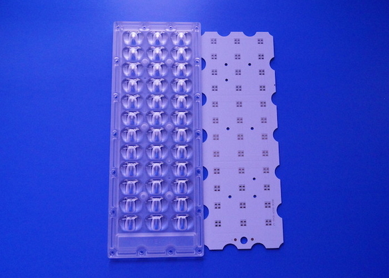 acheter Les kits de modification de réverbère de la carte PCB 144 LED rangent la lentille 18 48v parallèle 150W fabrication en ligne