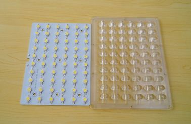 acheter La soudure menée imperméable extérieure 60w de carte PCB de rangée de lentille de réflecteur a mené la rangée multi de lentille fabrication en ligne