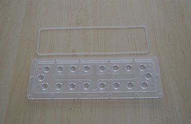 acheter la lentille de réflecteur du degré LED de 18W 90x90/a mené la lentille optique pour l'éclairage routier fabrication en ligne