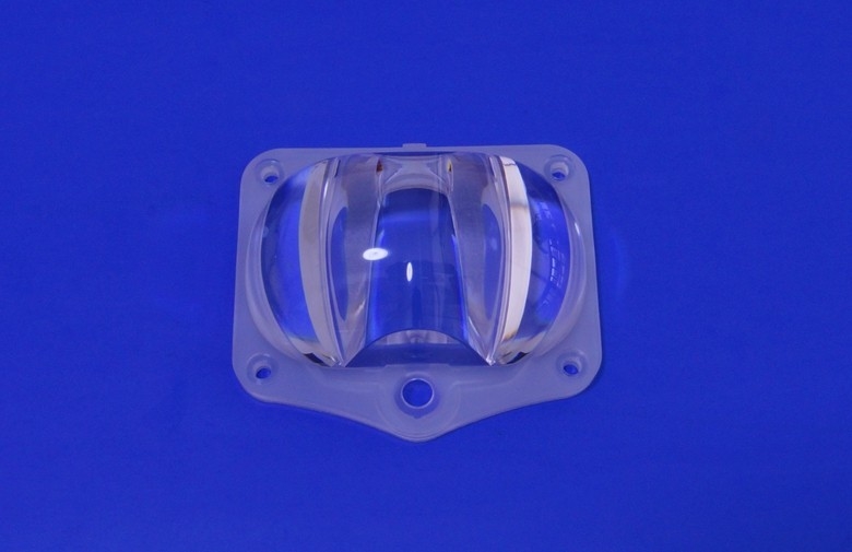 Borosilicate PC 166x85 degree LED Optical Lens For High Power COB Led