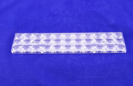 Waterproof PMMA Led Street Light Lens , Micro Led Array 60 Degree Beam Angle